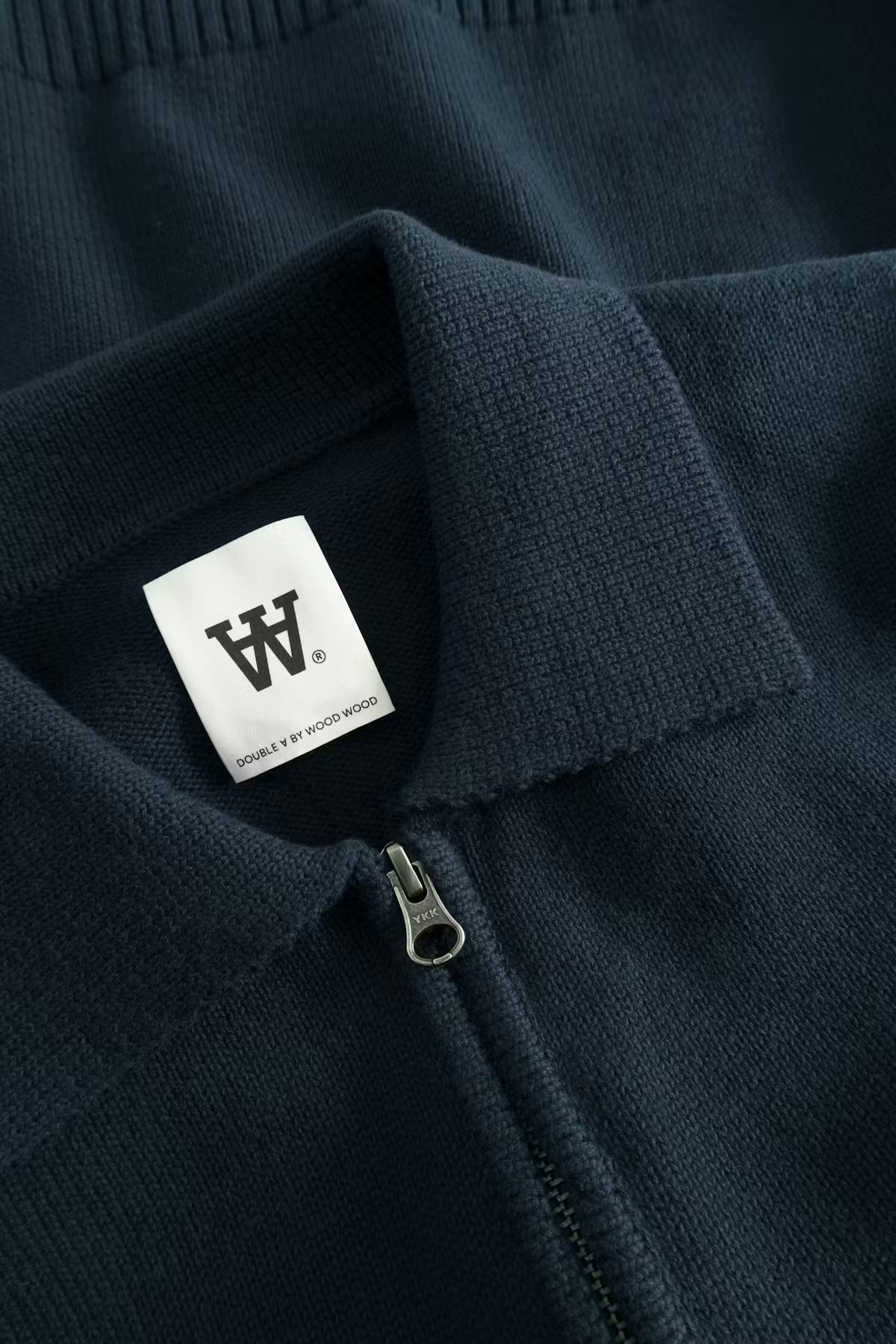 WoodWood WWTay Cardigan Navy — View 7 | Gallery Streetwear Kelowna