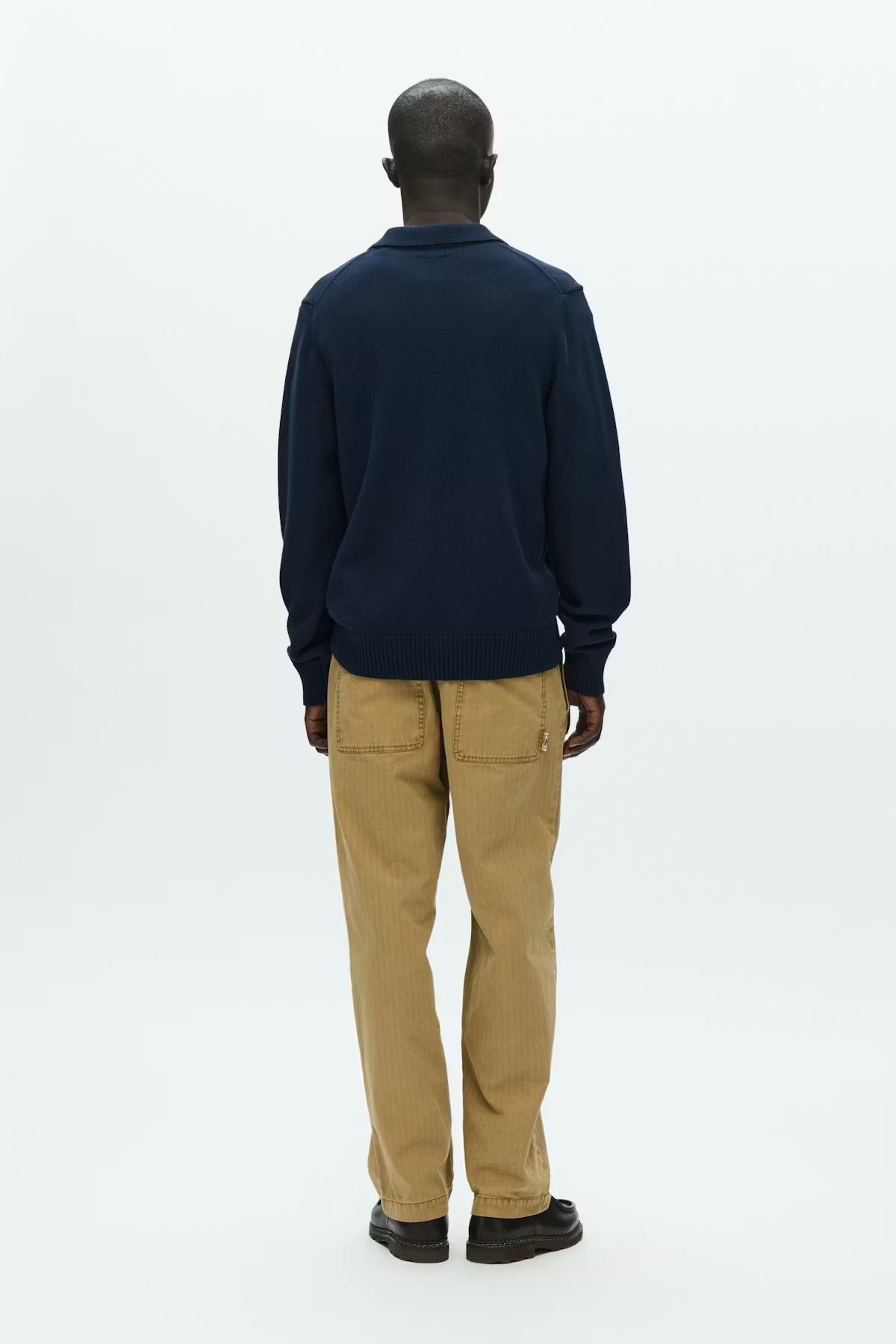 WoodWood WWTay Cardigan Navy — View 8 | Gallery Streetwear Kelowna