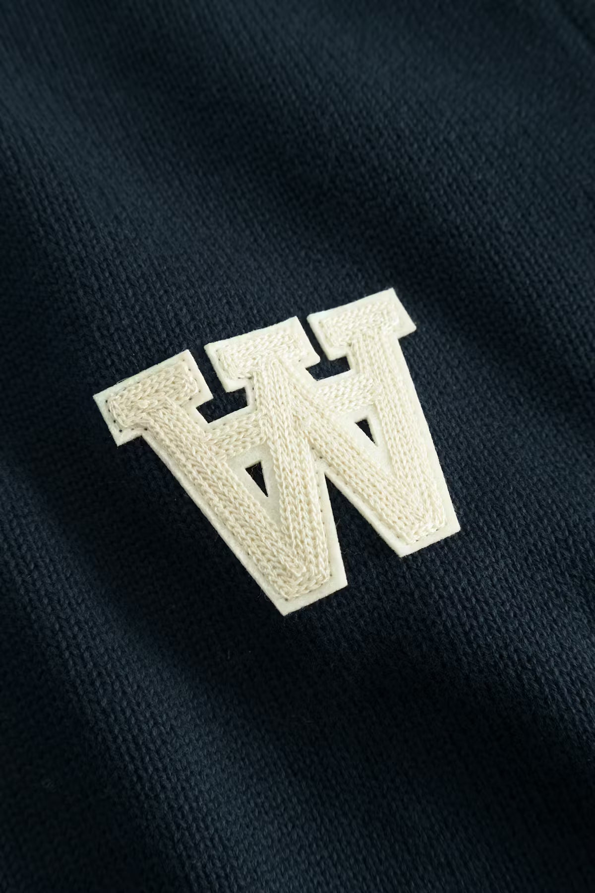 WoodWood WWTay Cardigan Navy — View 5 | Gallery Streetwear Kelowna