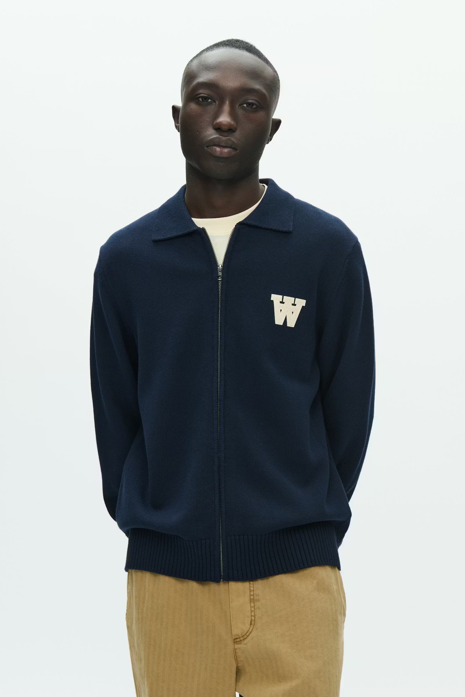WoodWood WWTay Cardigan - Navy