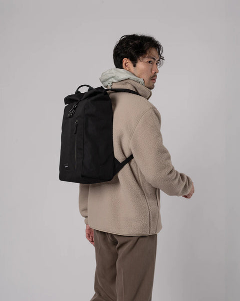 Sandqvist | Dante Vegan Backpack Black - Gallery Streetwear