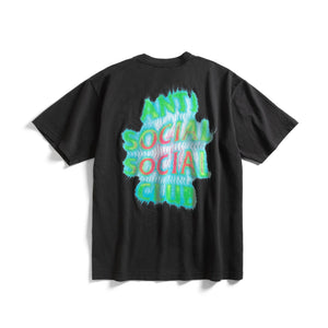 Anti Social Social Club Anti Social Social Club Thermal Flame Tee Black — Gallery Streetwear Canada