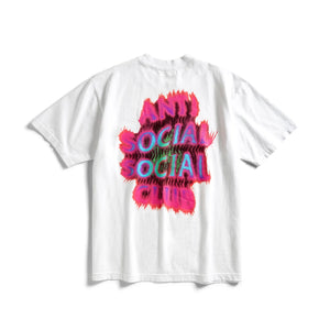 Anti Social Social Club Anti Social Social Club Thermal Flame Tee White — Gallery Streetwear Canada