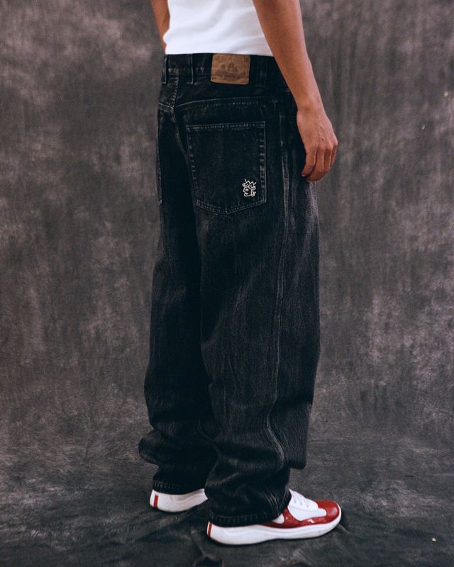 Victoria HK QH 5 Pocket Denim – Washed Black