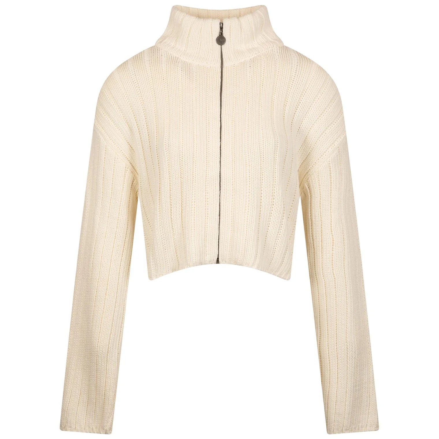 Malbon Golf | Allegra Chunky Knit Zip up