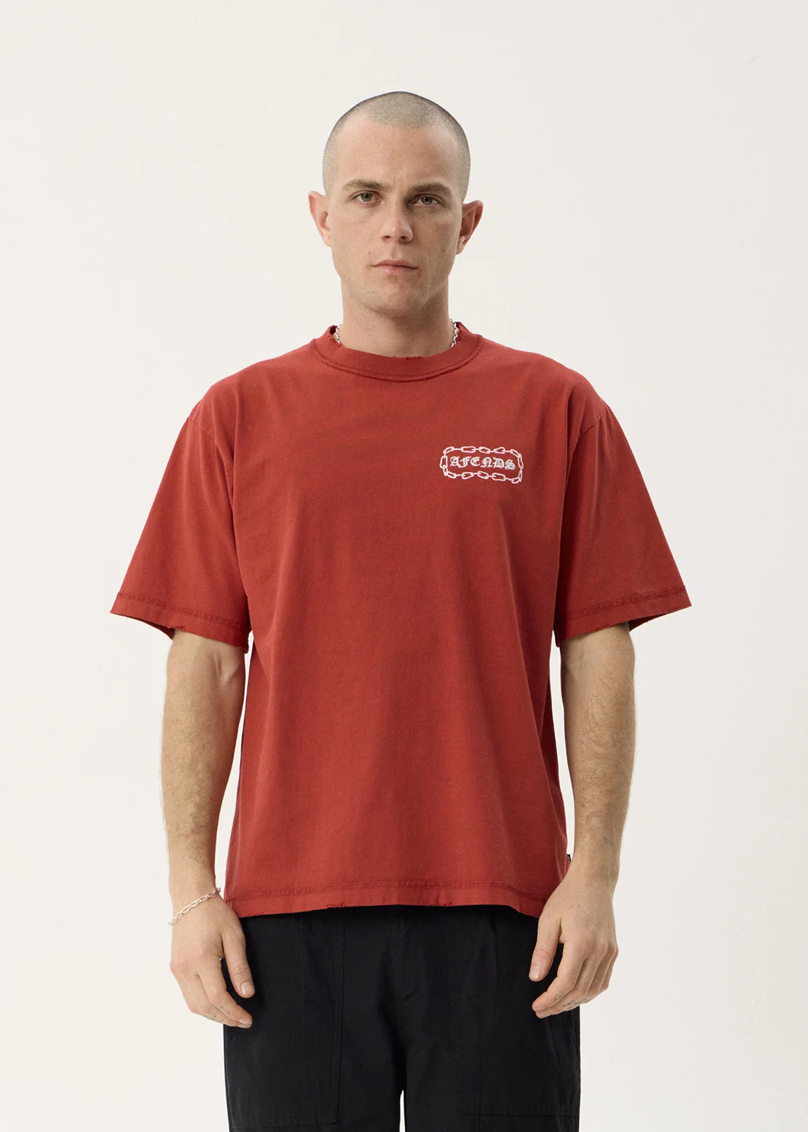 Afends Spiritual Recycled Heavyweight Boxy Tee – Vintage Ketchup