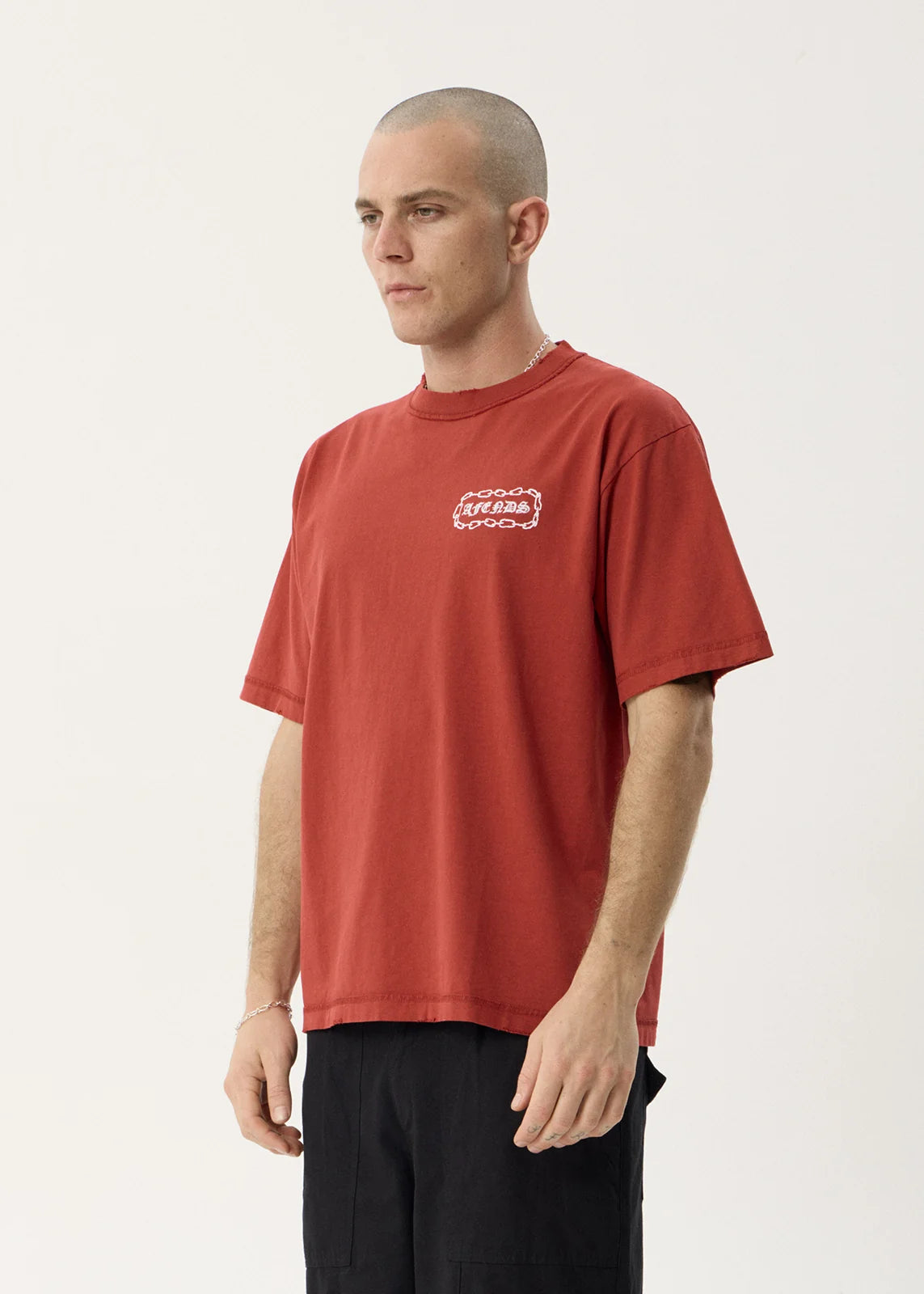 Afends Spiritual Recycled Heavyweight Boxy Tee – Vintage Ketchup