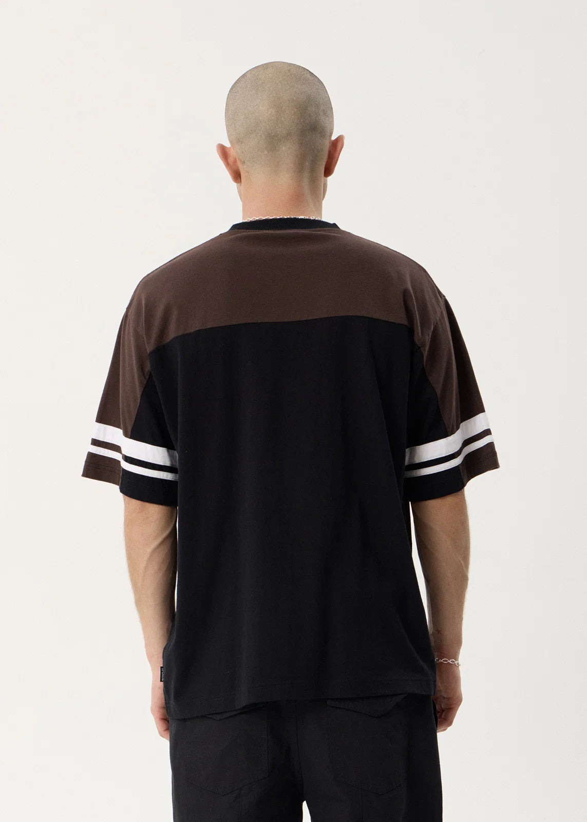 Afends Origin Recycled Boxy Vintage Tee – Stone Black