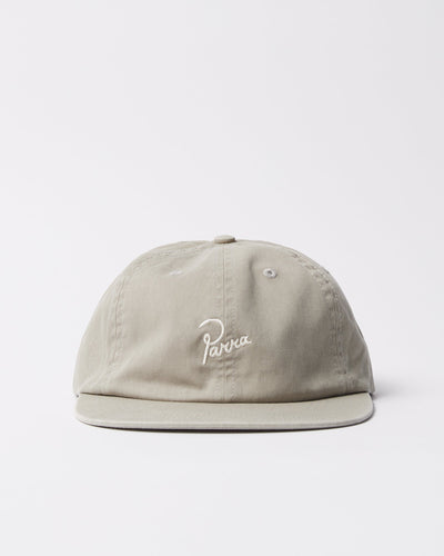 Parra Signature 6 Panel Hat – Grey