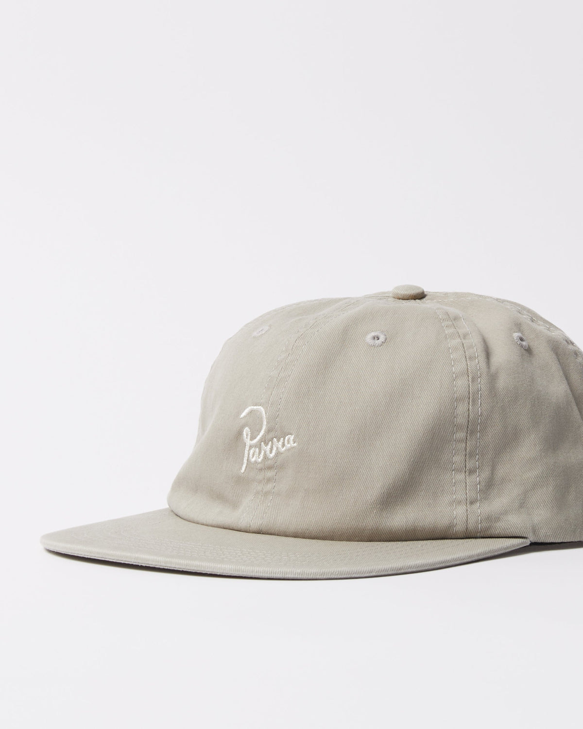Parra Signature 6 panel hat grey — side view