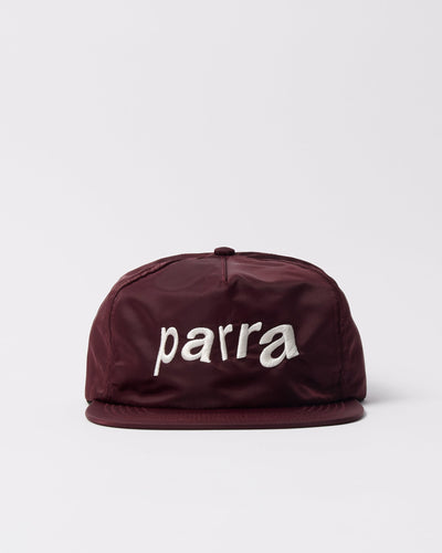 Parra Distorted 90s Memory 5 Panel Hat – Dark Red