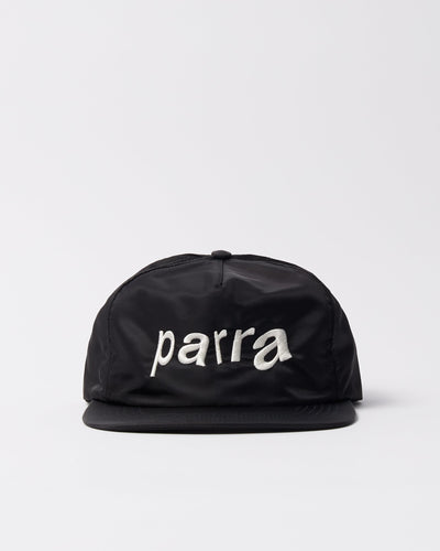 Parra Distorted 90s Memory 5 Panel Hat – Black