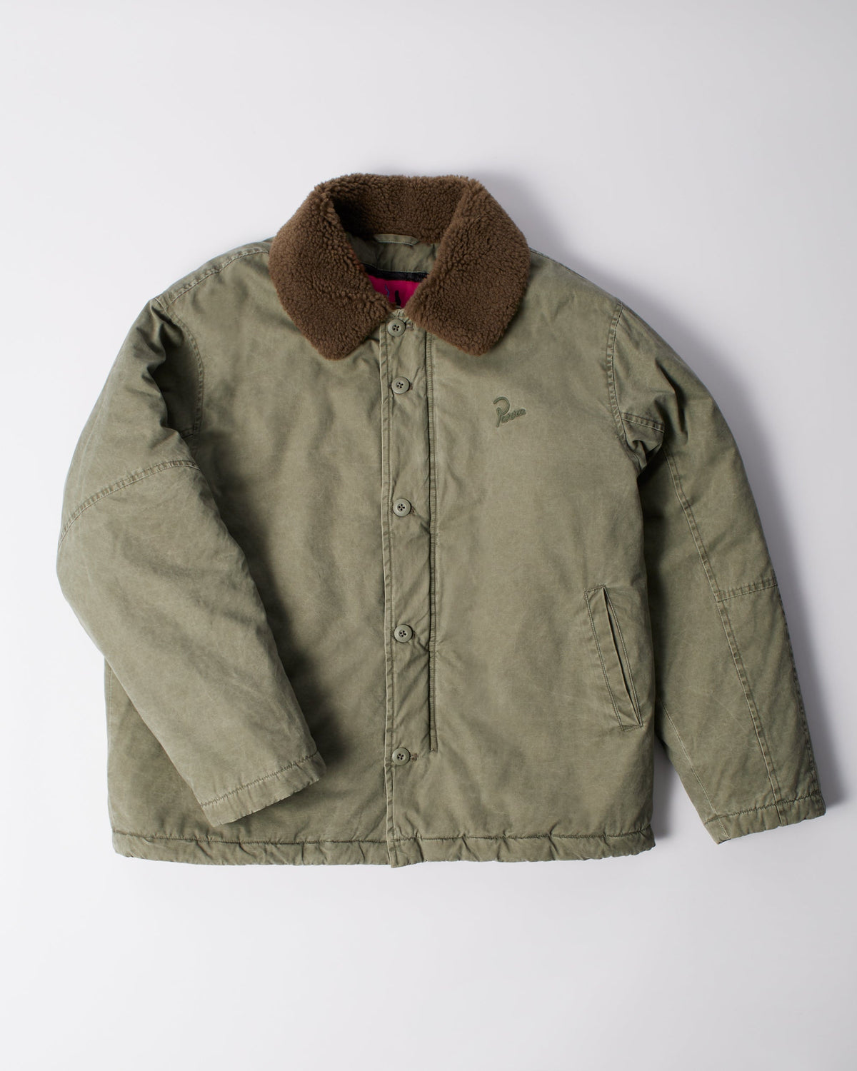 Parra Darwin Takes Flight Jacket Green