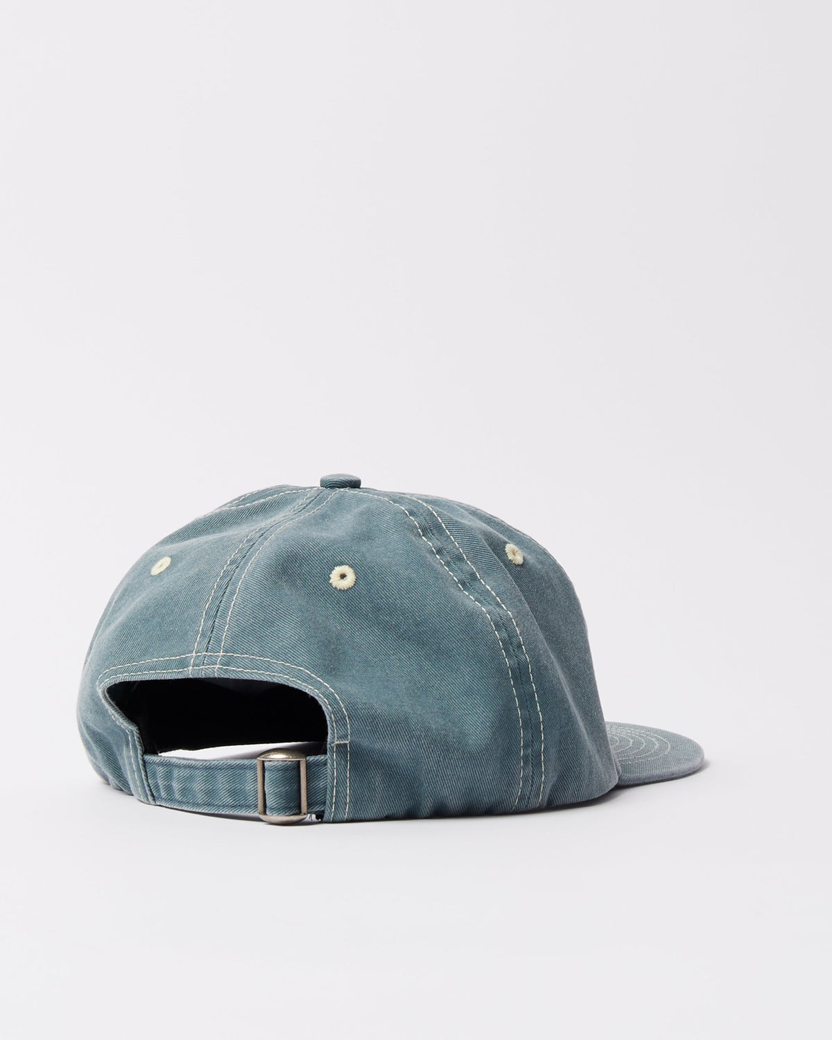 Parra Lowercase Script Logo 6 Panel Hat Blue side