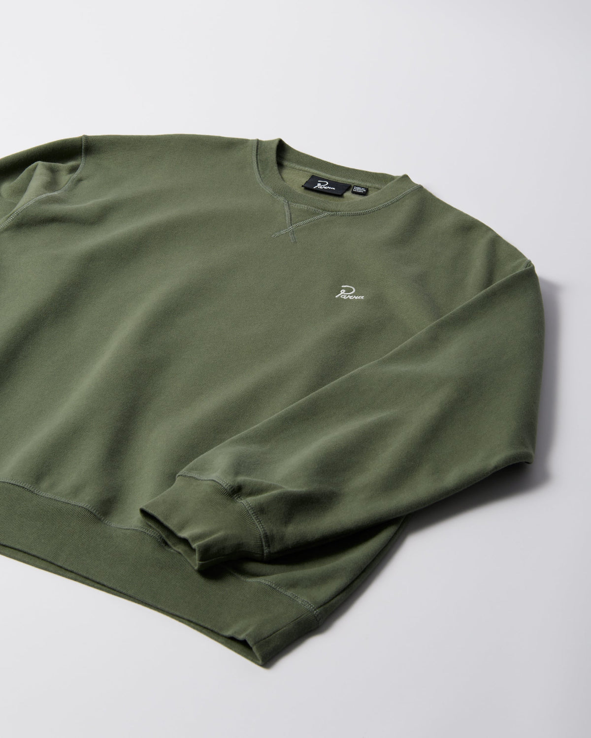 Parra Signature Crew Neck Sweatshirt Green