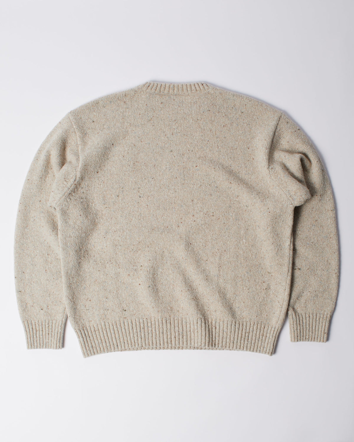 Parra Red Dot Knitted Pullover Grey