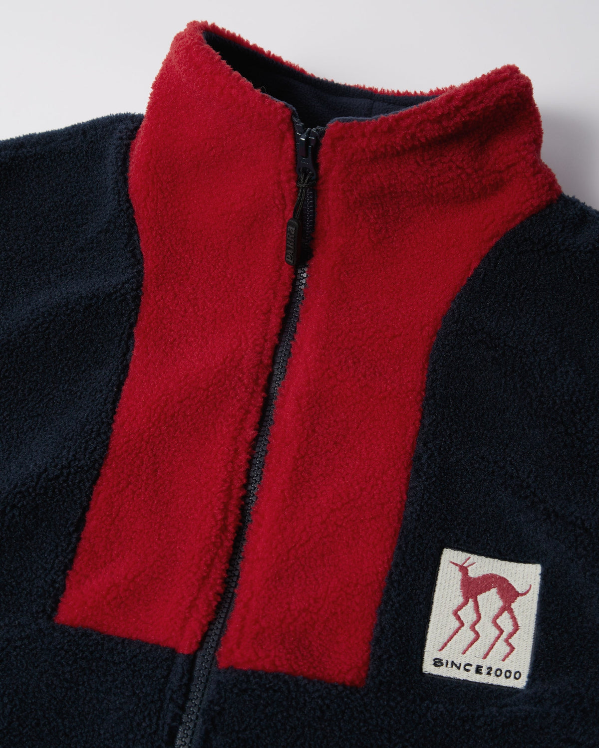Parra Indoorsman Fleece Mid Layer Navy Blue