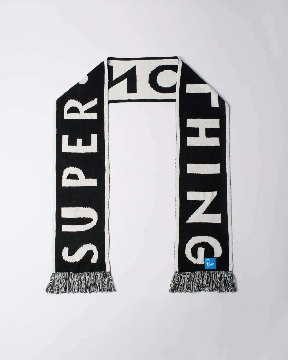 Parra Super Nothing Club Scarf Black