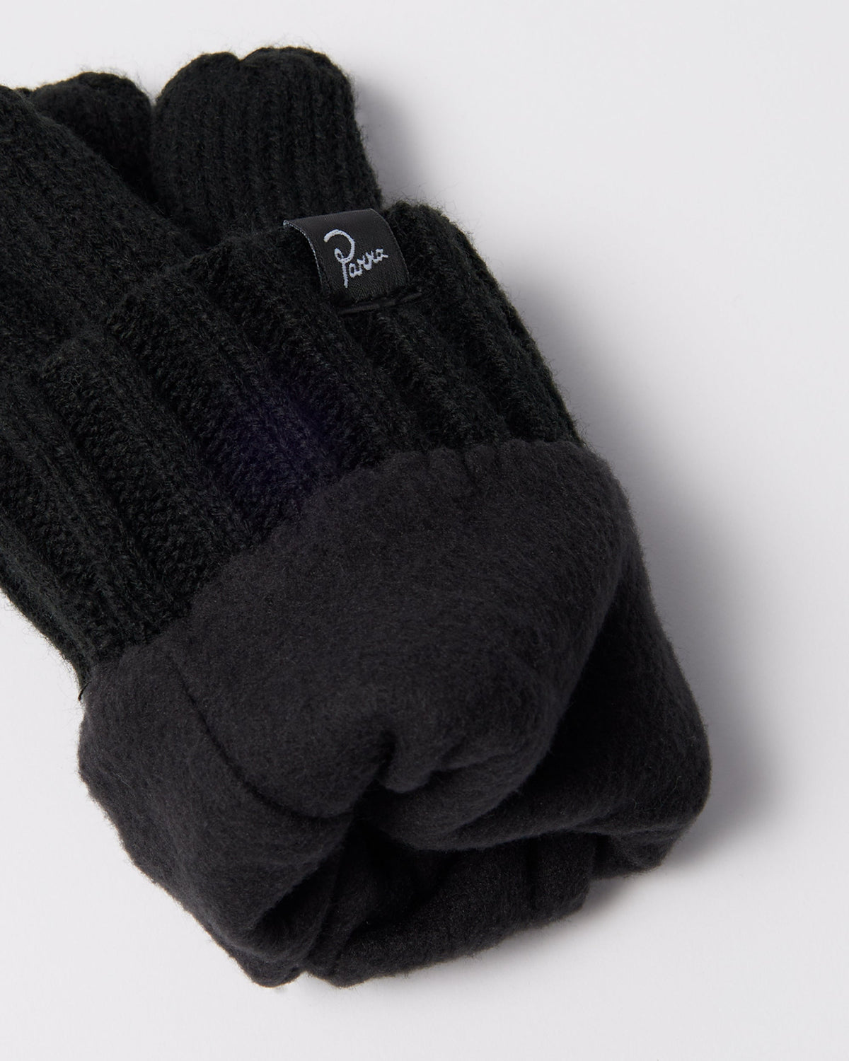 Parra Maybe Knitted Gloves Black