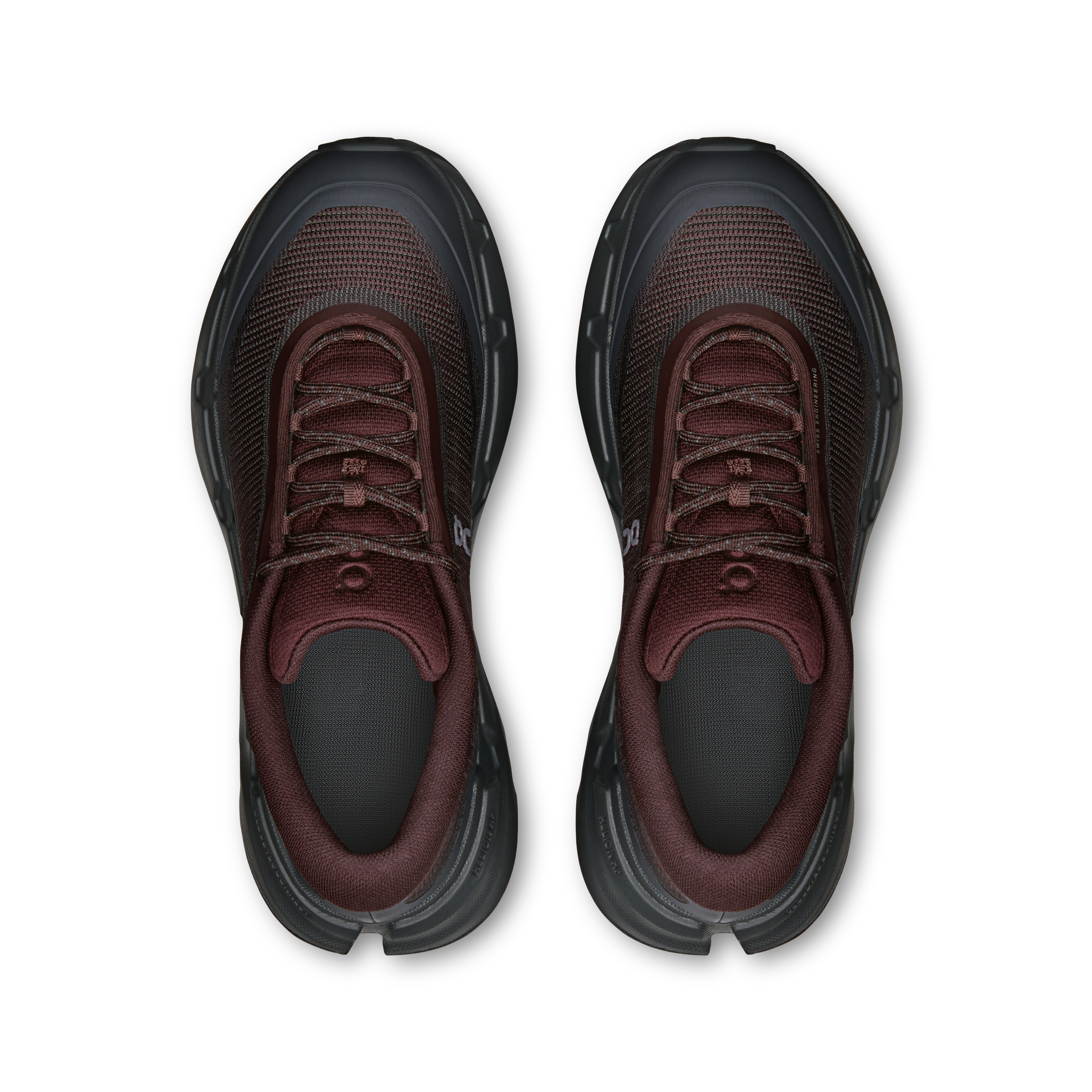 On Cloudsoma Hike women's Ox / Eclipse, medial side view