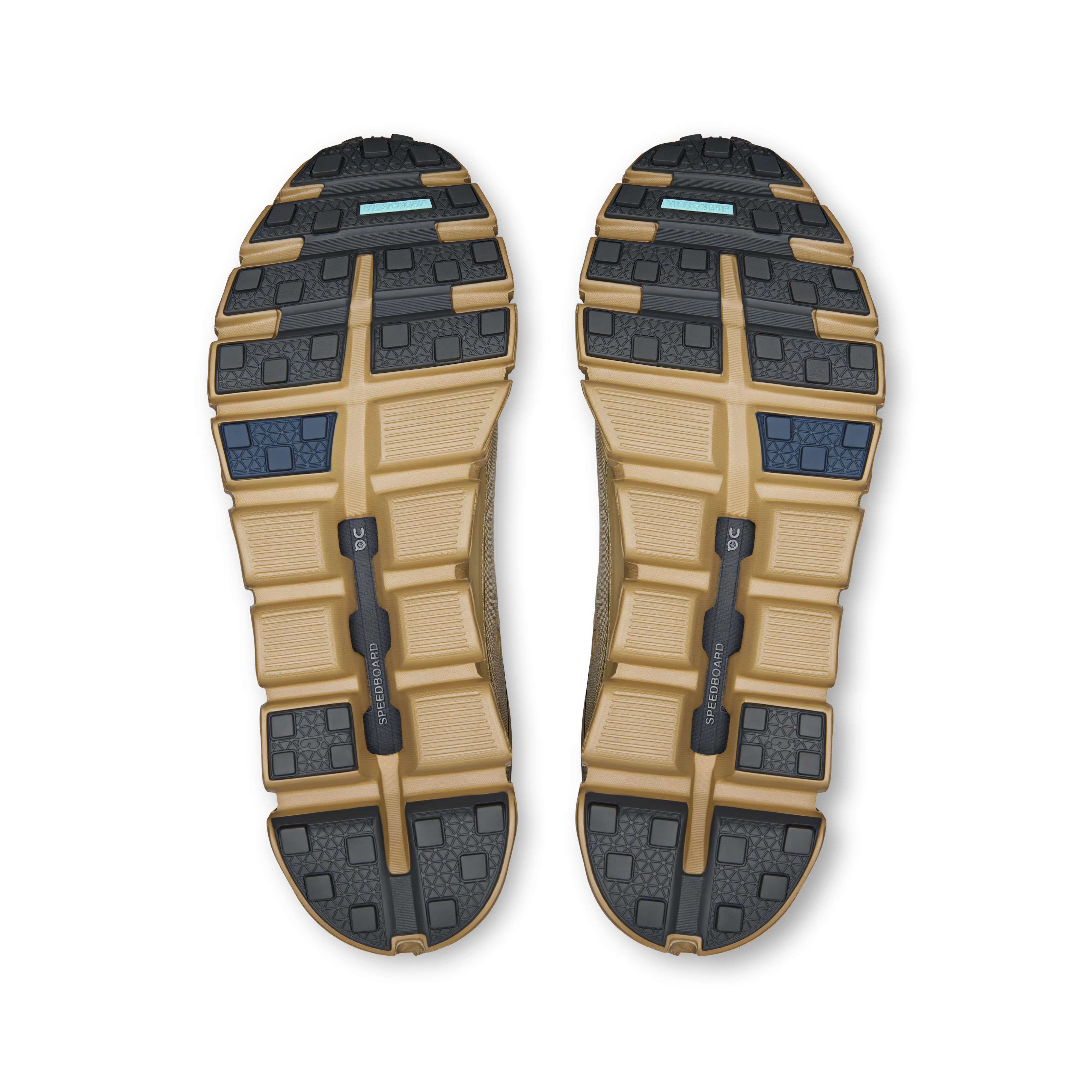 On. Cloud 6 Geo Waterproof Shoe Chai Mens Sneakers — View 4 | Gallery Streetwear Kelowna