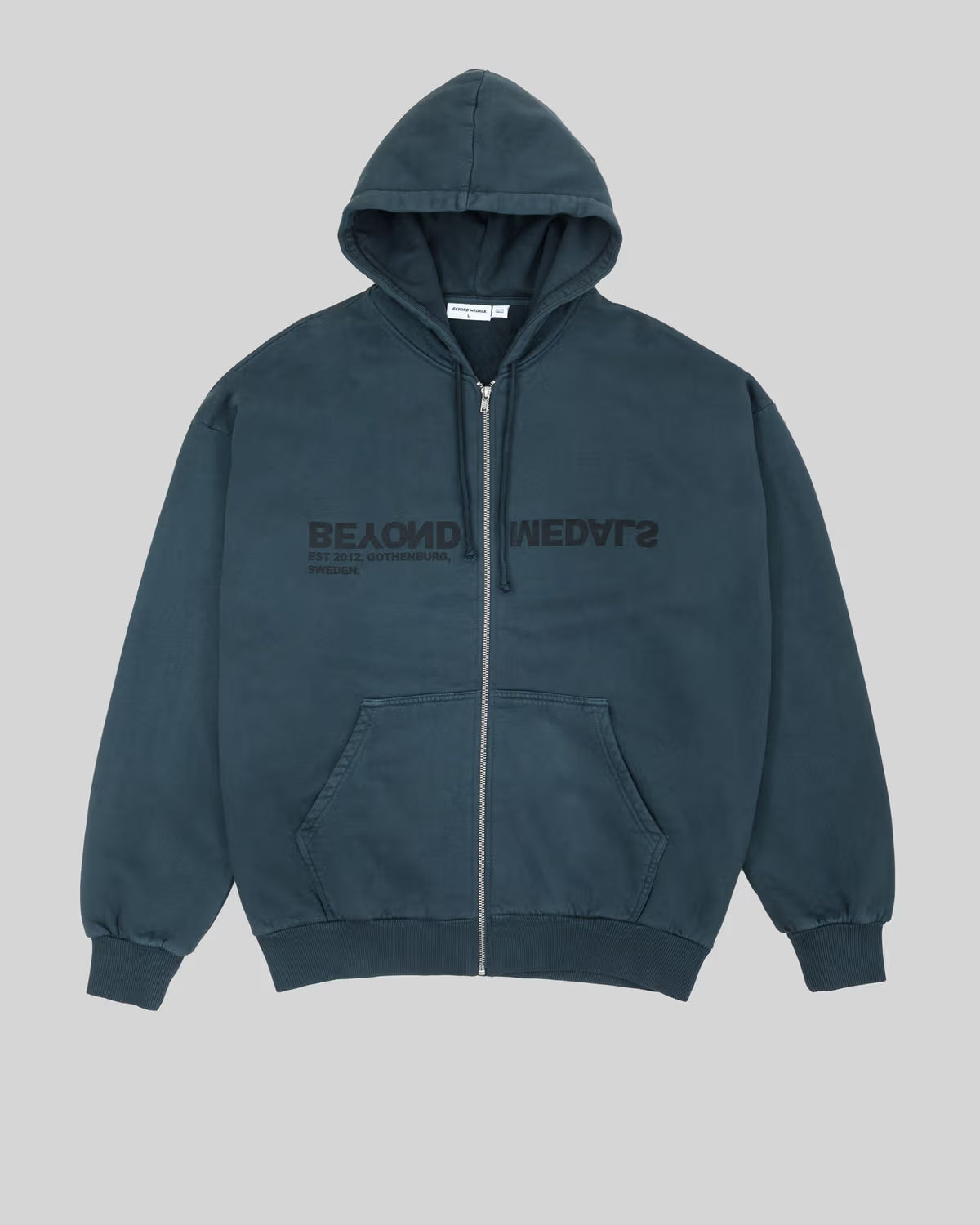 Beyond Medals Reverse Logo Zip Hoodie