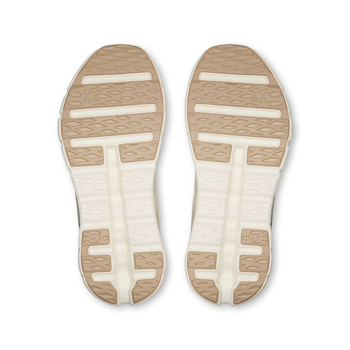 On Cloudtilt Arc women's Grain Ivory, top down view