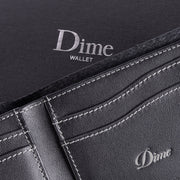 Dime | Black Leather Wallet