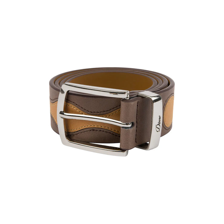 Dime MTL | Premium Leather Belt brown