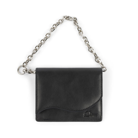 Dime MTL | Chain leather Wallet black