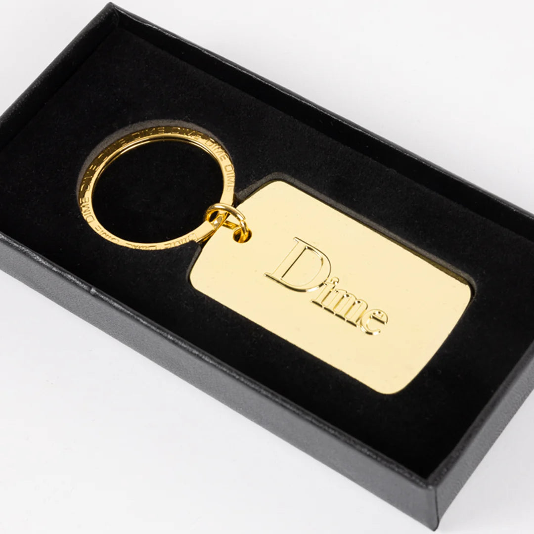 Dime MTL Classic Keychain Gold