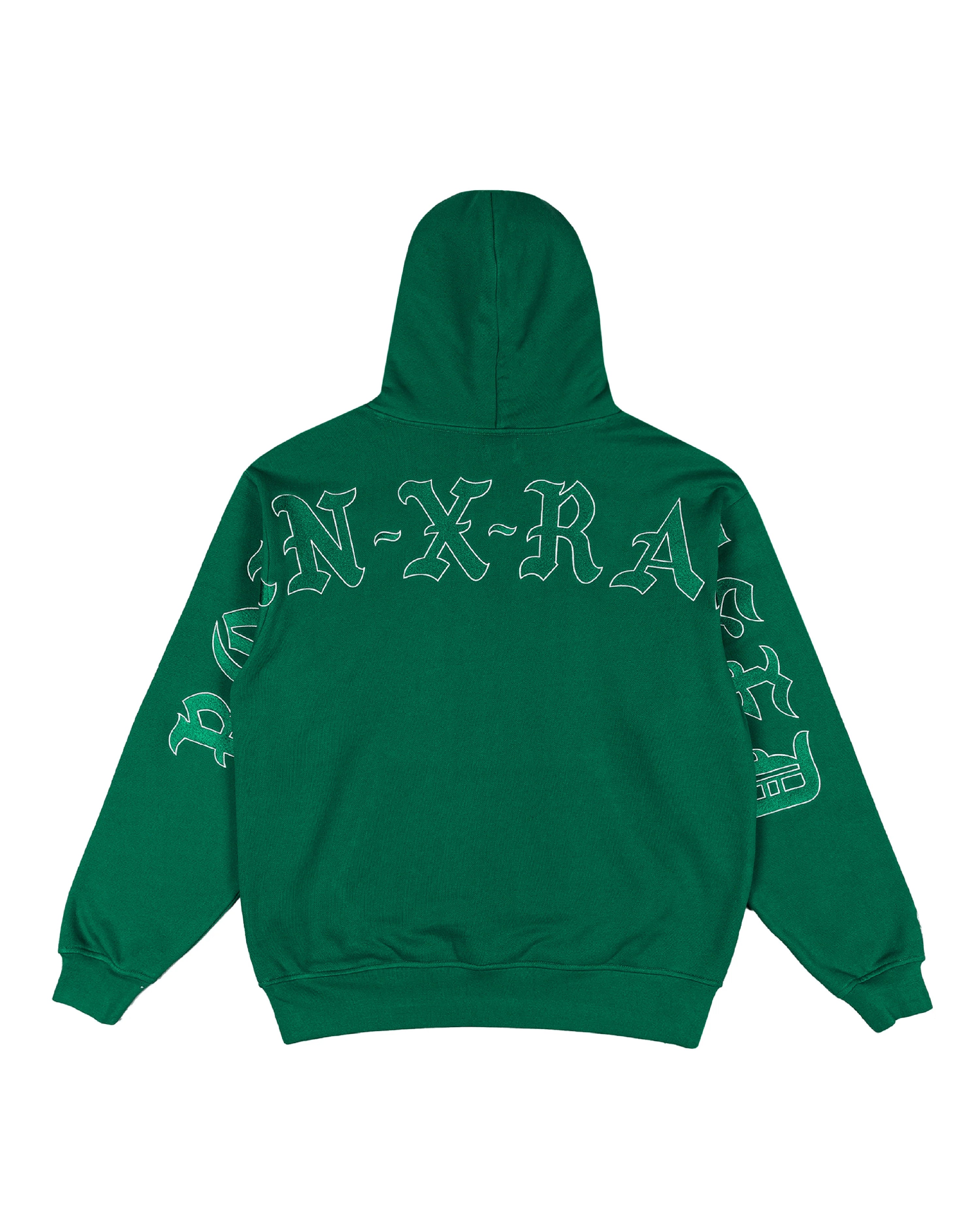 Born X Raised BXR Jumbo Arch Hoodie - Green