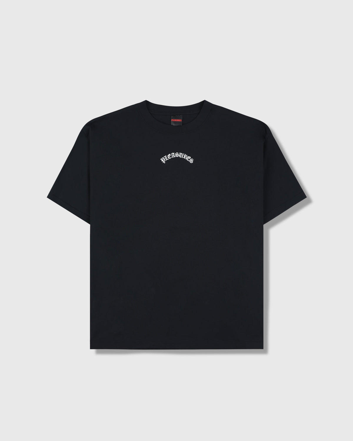Pleasures Athor T-Shirt Black — black cotton t-shirt, Gallery Streetwear Canada