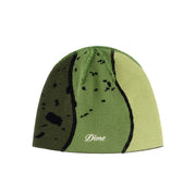 Dime MTL | Reverse stitch skully Green