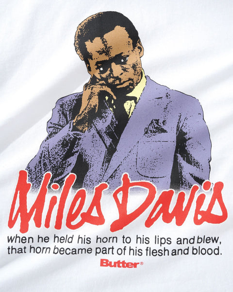 Butter Goods x Miles Davis | Portrait Tee