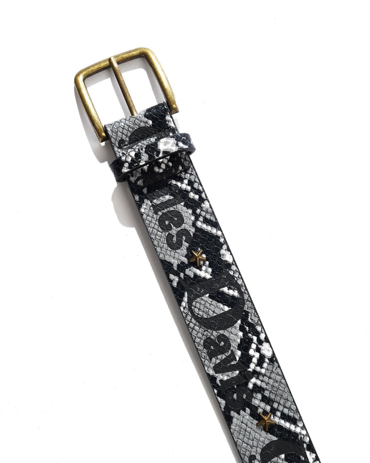 Butter Goods x Miles Davis | Miles Studded Belt Snakeskin buckle