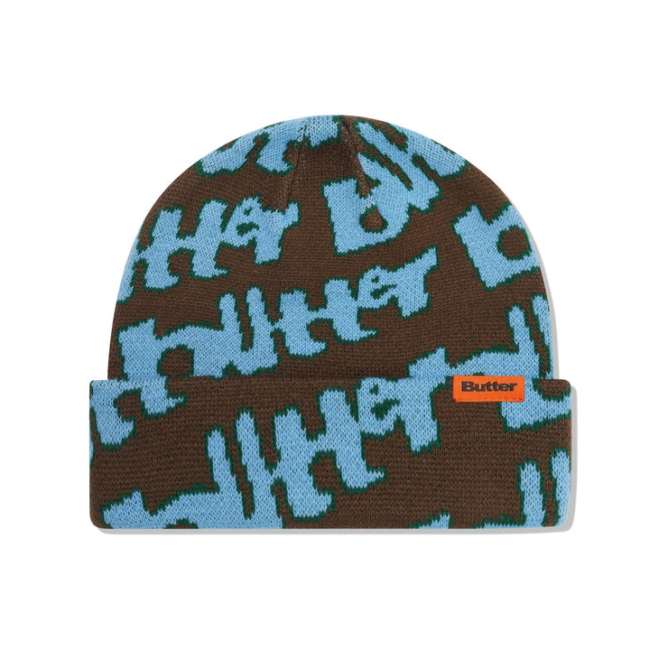 Butter Goods | Warped Beanie brown