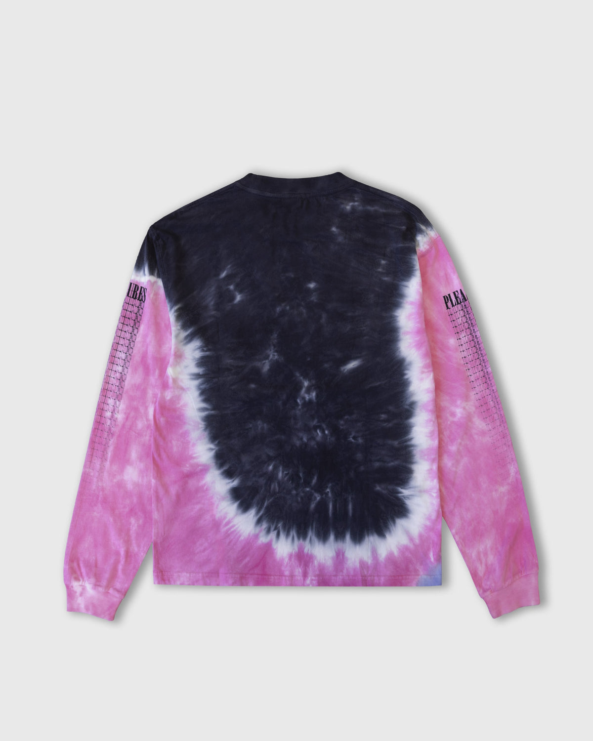 Pleasures Blurred Longsleeve Tie Dye — tie dye cotton long sleeve t-shirt, Gallery Streetwear Canada