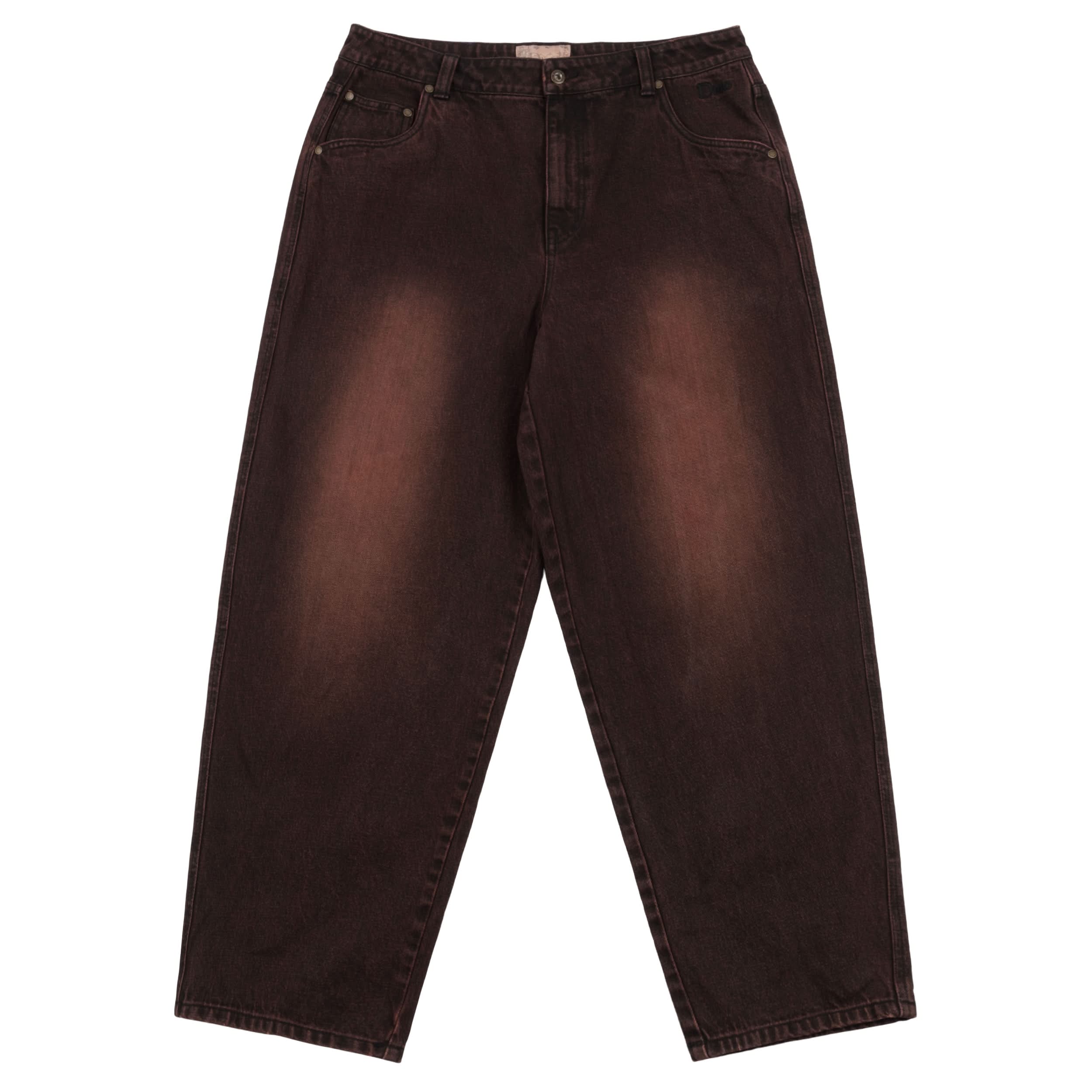 Dime MTL | Baggy Denim Sandblasted Copper