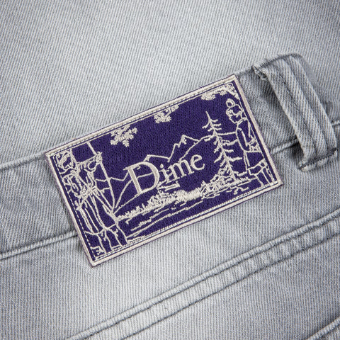 Dime | Baggy Denim Sandblasted Gray - Gallery Streetwear