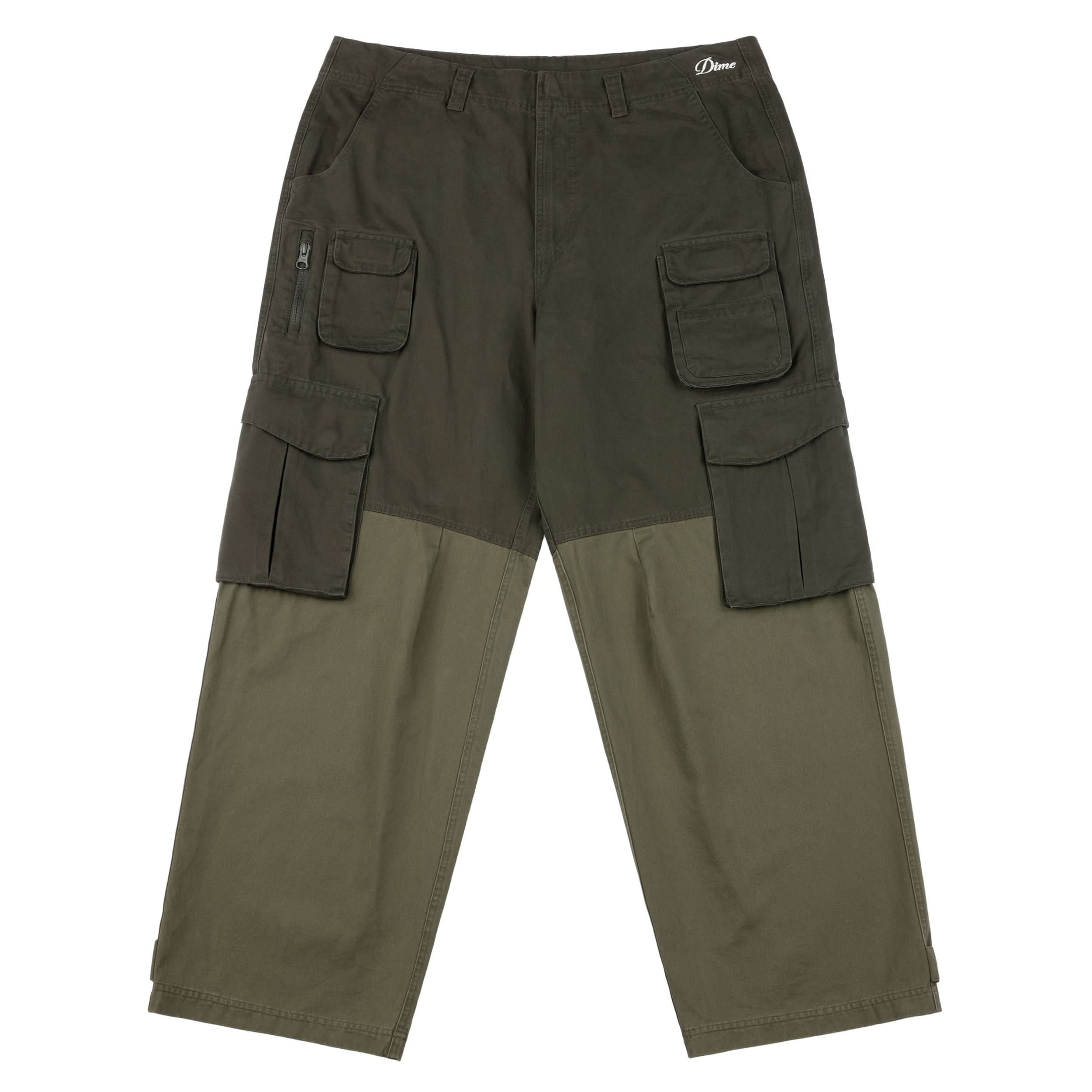 Dime MTL | Fishing Cargo pants Olive