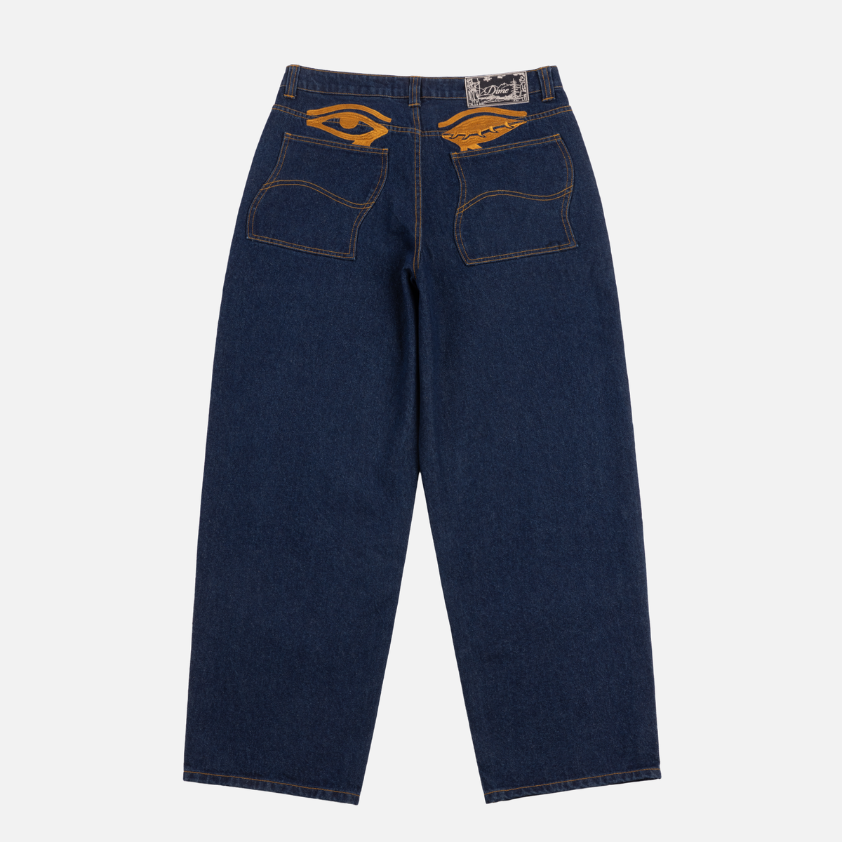 Dime MTL Baggy Wink Denim Pants Indigo — product shot