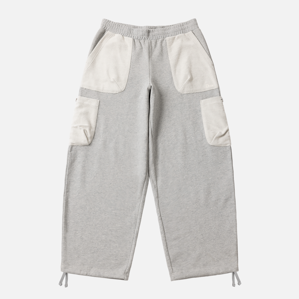 Dime MTL Reversed Terry Cargo Sweatpants Ash — product shot