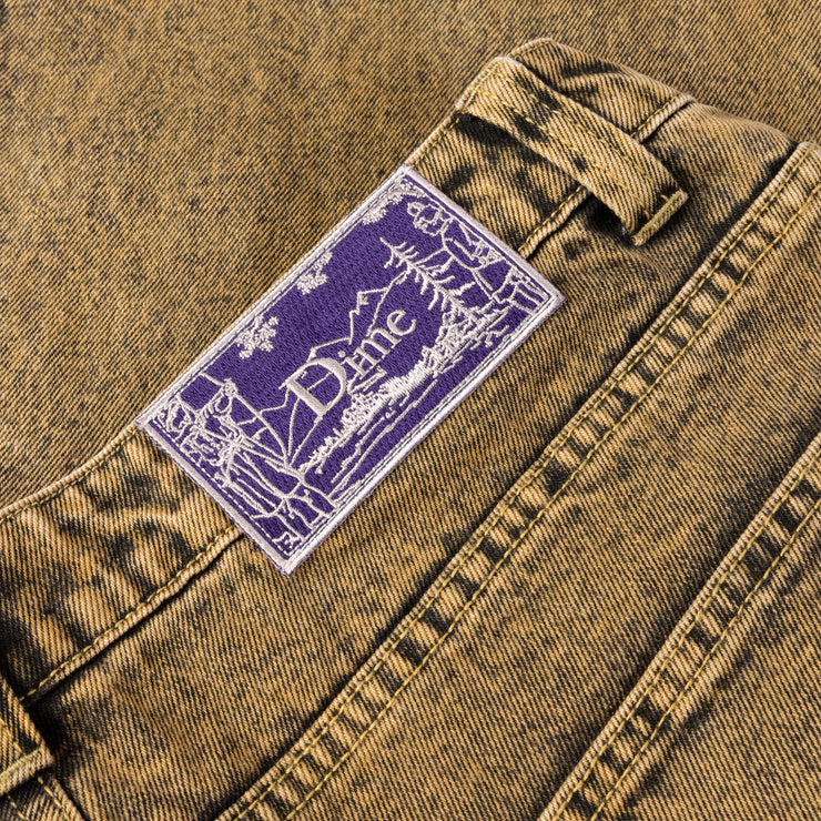 Dime | Baggy Denim Overdyed Gold