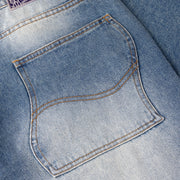 Dime | Baggy Denim Sandblasted Indigo