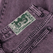 Dime | Relaxed Denim Overdyed Plum