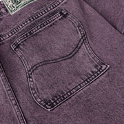 Dime | Relaxed Denim Overdyed Plum