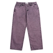 Dime | Relaxed Denim Overdyed Plum