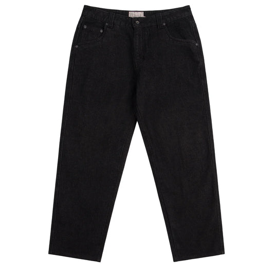DIME CLASSIC RELAXED DENIM PANT BLACK WASHED - Gallery Streetwear