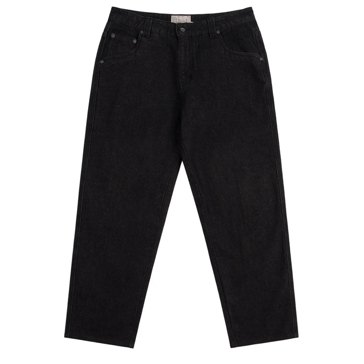 DIME CLASSIC RELAXED DENIM PANT BLACK WASHED - Gallery Streetwear